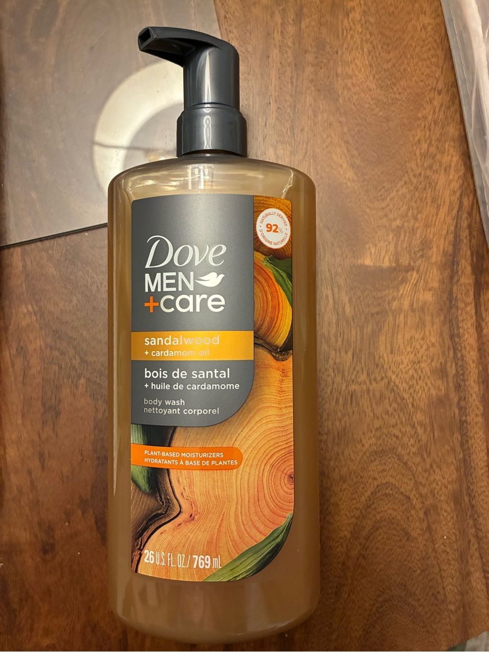 Dove Men+Care Sandalwood + Cardamom Body Wash - Brown